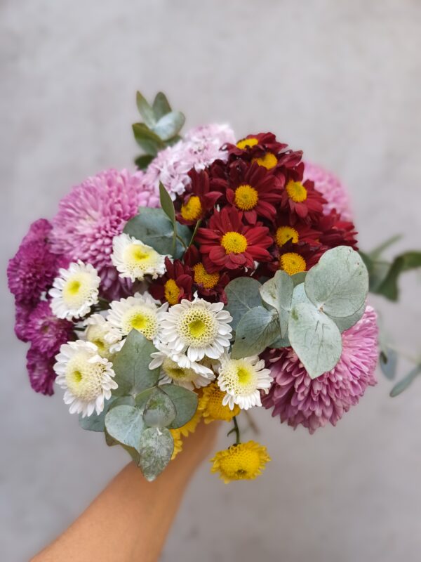 Ramo de San Vicentes y flores de estación - Imagen 7