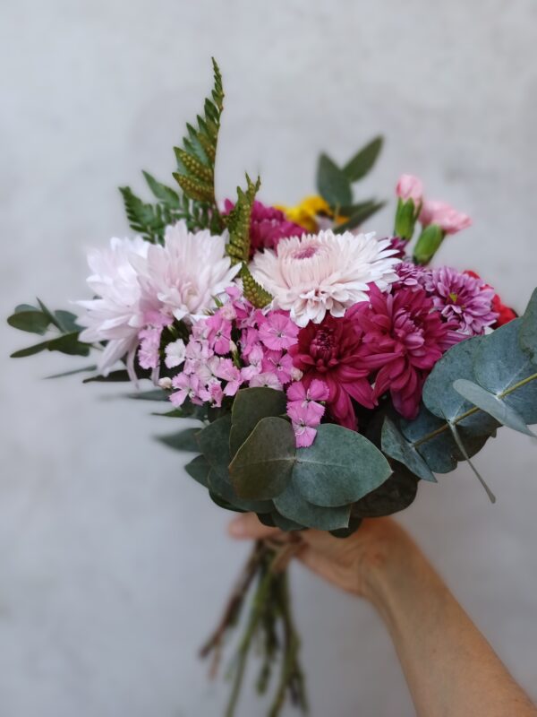 Ramo de San Vicentes y flores de estación - Imagen 3
