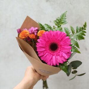 Gerbera  lista para regalar